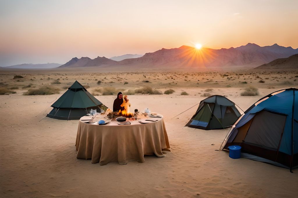 breakfast in desert